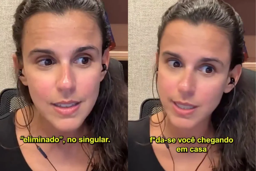 Alessandra Orofino critica post de Bruno Guimarães sobre derrota na Copa Alessandra Orofino critica post de Bruno Guimarães sobre derrota na Copa