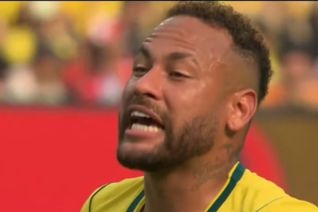 Leitura labial revela ofensas de Neymar Jr. contra goleiro da Noruega Leitura labial revela ofensas de Neymar Jr. contra goleiro da Noruega