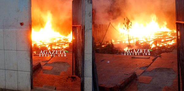 Incêndio devasta casa de madeira no bairro Aeroporto Velho em Rio Branco Incêndio destrói casa no bairro Aeroporto Velho, em Rio Branco