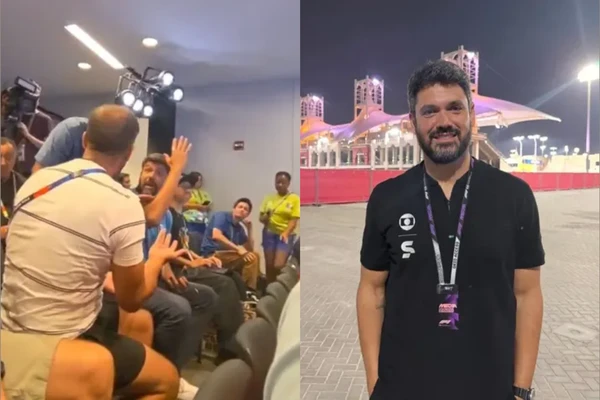 Confusão envolvendo repórter brasileiro interrompe coletiva de Marrocos na Copa do Mundo