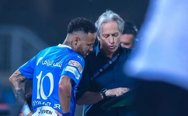 Jorge Jesus revela conversa direta com Neymar: 'Você acabou' Jorge Jesus revela conversa direta com Neymar: 'Você acabou'