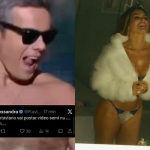 Otaviano Costa 'vaza' vídeo seminu em resposta a cena de Flávia Alessandra em novela