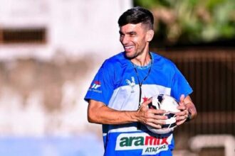 Atlético treina lances de bola parada e finaliza preparação para estrear no Estadual da 2ª Divisão Atlético treina lances de bola parada e finaliza preparação para estrear no Estadual da 2ª Divisão