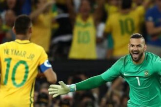 Ídolo acreano, goleiro Weverton relembra ouro olímpico de 2016: “vai que é tua, Weverton”