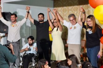 Jorge Viana e Thor Dantas prestigiam lançamento de Kamila Araújo em Cruzeiro do Sul; centenas de apoiadores participam