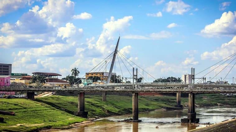 Rio Acre segue em declínio e atinge 2,13 metros nesta sexta-feira em Rio Branco