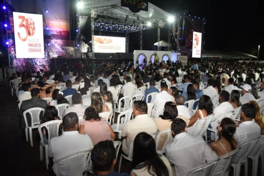 TJAC oficializa casamento coletivo para 46 casais e encerra Projeto Cidadão em Feijó TJAC oficializa casamento coletivo para 46 casais e encerra Projeto Cidadão em Feijó
