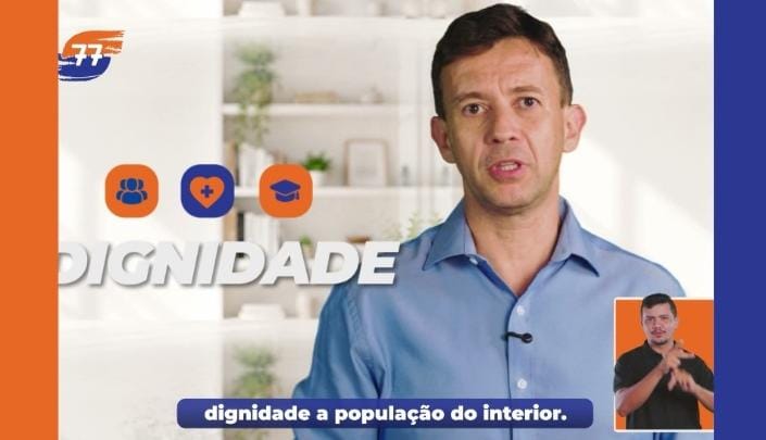 No horário eleitoral, Velloso promete centros cirúrgicos em todos os municípios do Acre