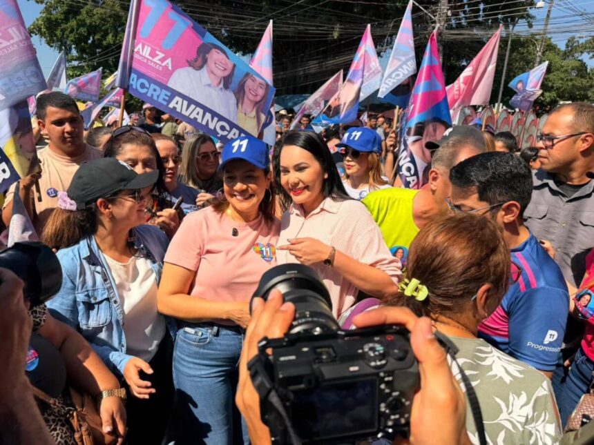 Mailza percorre comércios de Rio Branco e promete cortar burocracia para impulsionar setor Mailza percorre comércios de Rio Branco e promete cortar burocracia para impulsionar setor