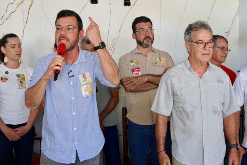 Jorge Viana e Thor Dantas lançam candidaturas em Assis Brasil e projetam futuro de desenvolvimento na fronteira