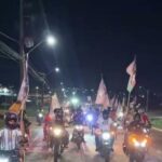 Motociata com cerca de 100 motos percorre bairros de Rio Branco em apoio à Dra. Michelle Melo