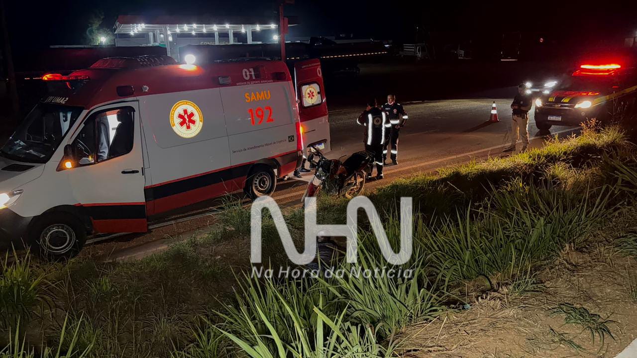 Motociclista morre após bater contra rotatória no cruzamento das BRs 364 e 317, no Acre