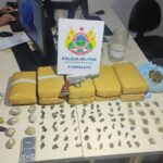 Jovem de 19 anos é preso com quase 10 kg de drogas e arma artesanal em Rio Branco