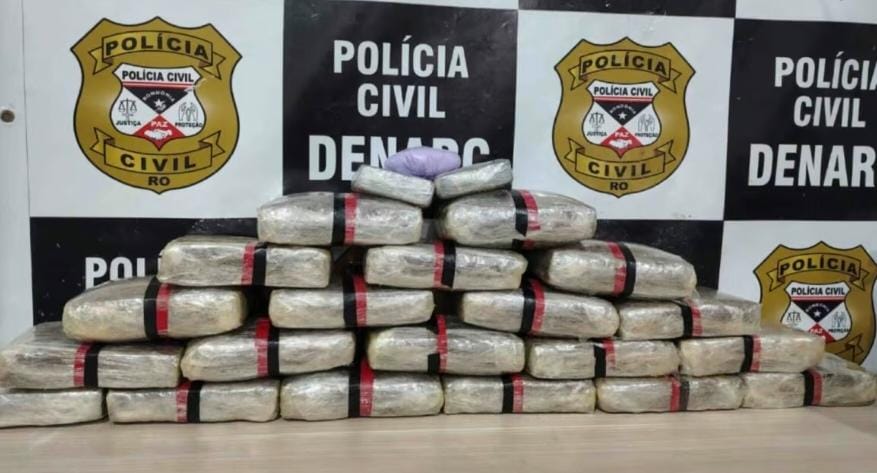 Líder do CV no Acre é preso com 21 kg de drogas em Porto Velho Líder do CV no Acre é preso com 21 kg de drogas em Porto Velho
