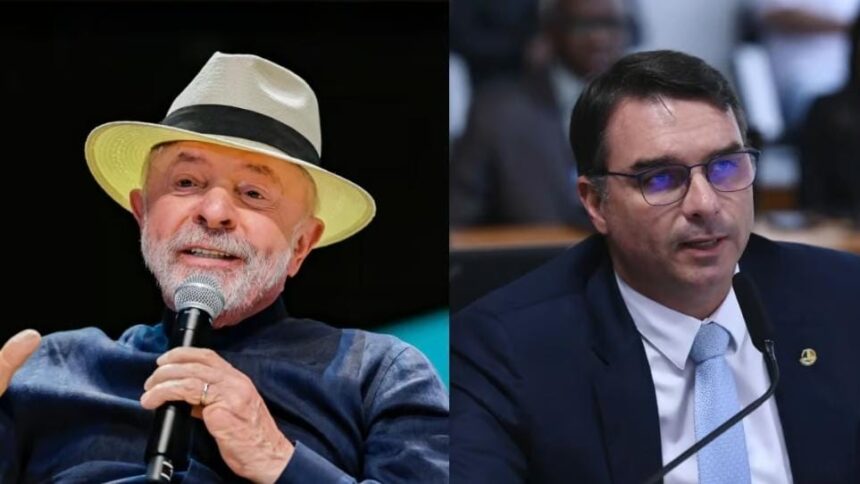 Pesquisa Atlas/Bloomberg: Lula lidera com 43,4%; Flávio Bolsonaro tem 33,7% no primeiro turno