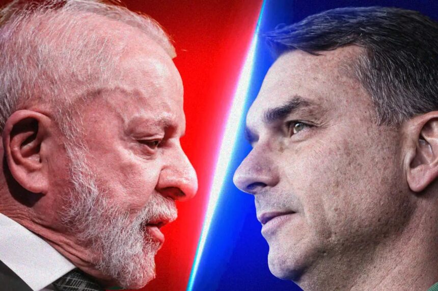 No Acre, Flávio Bolsonaro lidera disputa presidencial com 52,1% contra 24,8% de Lula