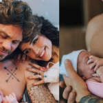 Ex-BBBs Breno Simões e Paula Amorim anunciam nascimento da filha Marina Ex-BBBs Breno Simões e Paula Amorim anunciam nascimento da filha Marina