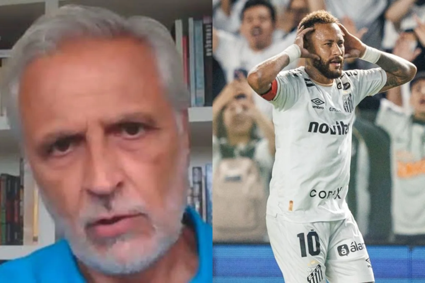 Quem é o jornalista de 69 anos que desafiou Neymar no futebol x1 Quem é o jornalista de 69 anos que desafiou Neymar no futebol x1