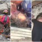 Imagem do Dia: criança é achada viva sob lama após enchentes que deixaram 919 mortos e mais de 5 mil desaparecidos no Nepal
