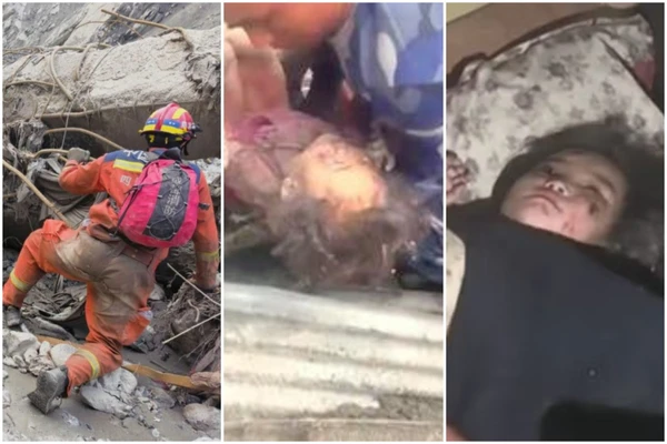 Imagem do Dia: criança é achada viva sob lama após enchentes que deixaram 919 mortos e mais de 5 mil desaparecidos no Nepal Imagem do Dia: criança é achada viva sob lama após enchentes que deixaram 919 mortos e mais de 5 mil desaparecidos no Nepal