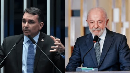 Empate técnico: Lula e Flávio Bolsonaro empatam em 44% no 2º turno, mostra pesquisa