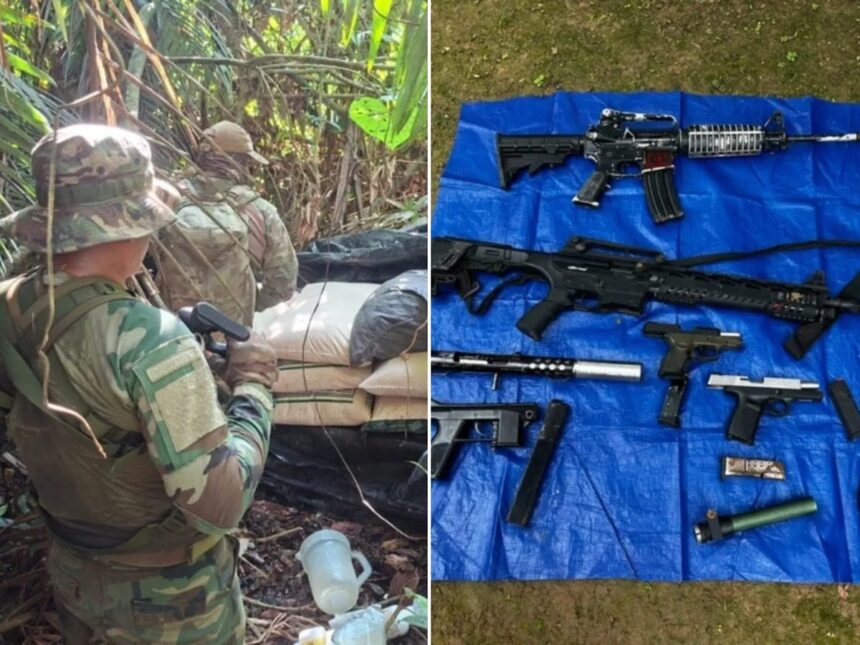 Operação conjunta Brasil–Peru destrói laboratórios e apreende toneladas de drogas na Amazônia