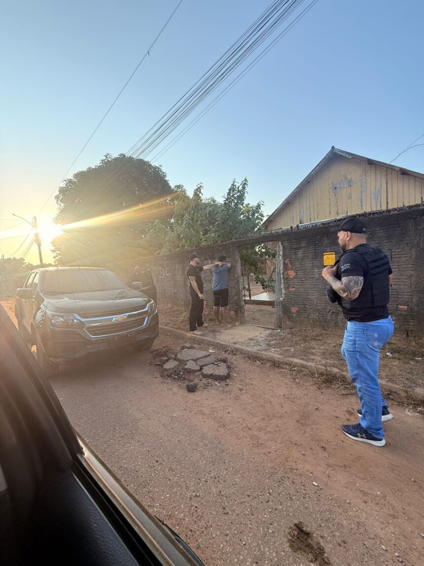 Polícia Civil captura integrante de organização criminosa durante Operação Capturas em Rio Branco Polícia Civil captura integrante de organização criminosa durante Operação Capturas em Rio Branco