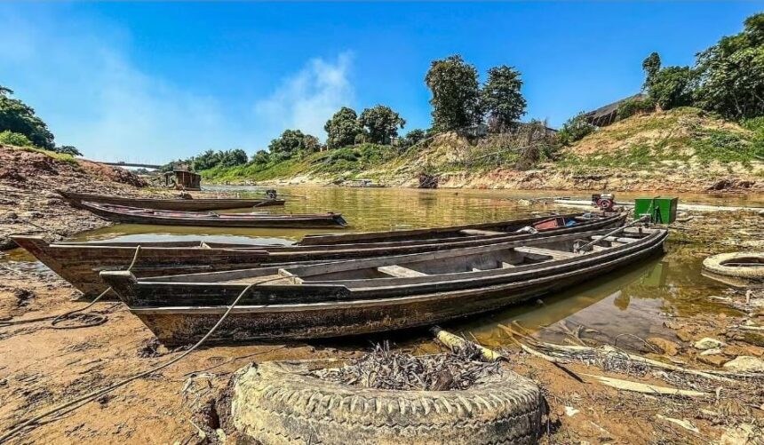 Rios Acre e Juruá sobem pelo 3º dia seguido, mas seguem em estado de estiagem, aponta ANA