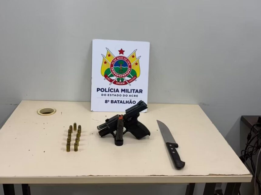 Homem é preso após invadir escola armado e ameaçar alunos e funcionários em Sena Madureira