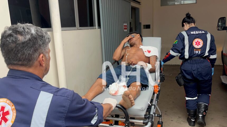 Homem é esfaqueado durante discussão entre amigos no bairro Defesa Civil
