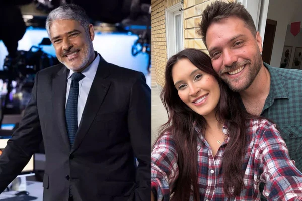 William Bonner conta como 'assustou' o genro em primeiro encontro: 'Parecia apavorado'