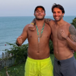Aos 16 anos, filho de Ivete Sangalo impressiona em foto com o pai e web dispara: 'Parecem irmãos' Aos 16 anos, filho de Ivete Sangalo impressiona em foto com o pai e web dispara: 'Parecem irmãos'