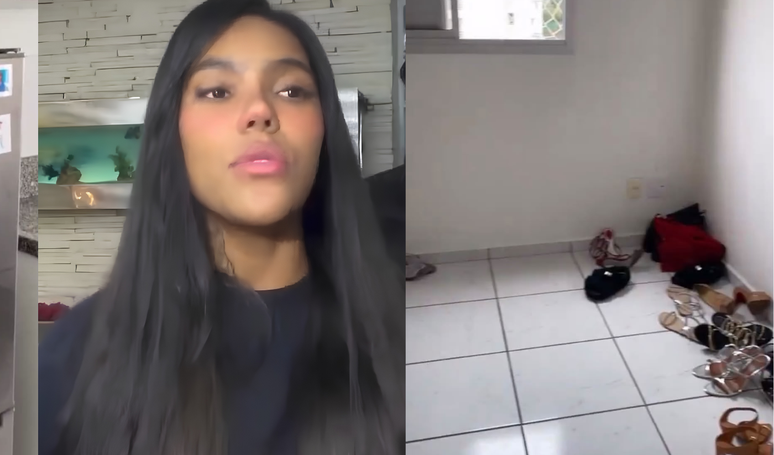 'Meu nome está no Serasa': fora do 'Fofocalizando', do SBT, Carol Lekker expõe dívidas 'até o talo' e mostra sala de casa sem TV e sem sofá 'Meu nome está no Serasa': fora do 'Fofocalizando', do SBT, Carol Lekker expõe dívidas 'até o talo' e mostra sala de casa sem TV e sem sofá