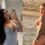 Namorada de Belo explica como machucou o dedo e comenta sobre suposto trisal com o cantor e a ex-assessora
