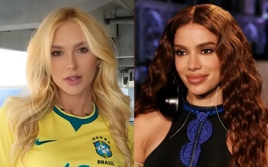 Anitta exigiu não receber coroa de rainha de bateria da Grande Rio das mãos de Virgínia Fonseca Anitta exigiu não receber coroa de rainha de bateria da Grande Rio das mãos de Virgínia Fonseca