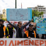 Greve em 113 portos protesta contra guerras e afeta operações ao redor do mundo