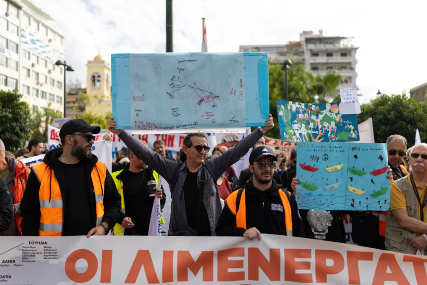 Greve em 113 portos protesta contra guerras e afeta operações ao redor do mundo