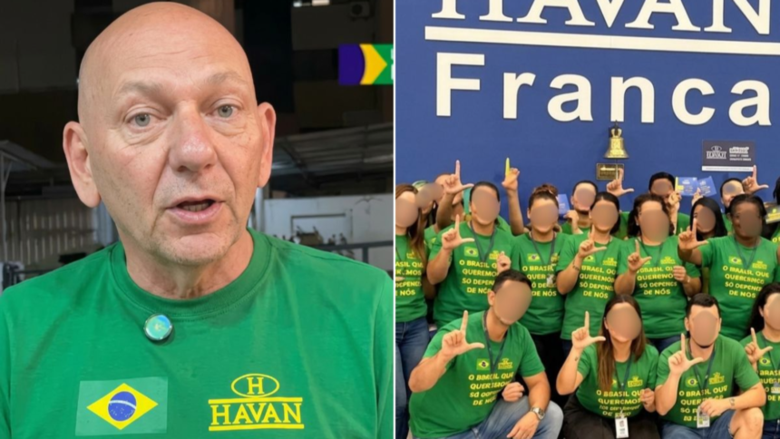 Luciano Hang quebra o silêncio sobre foto de funcionários da Havan ‘fazendo o L’