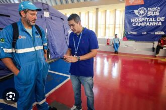 Ministério da Saúde instala base da Força Nacional do SUS no Pará para resposta a eventos climáticos extremos