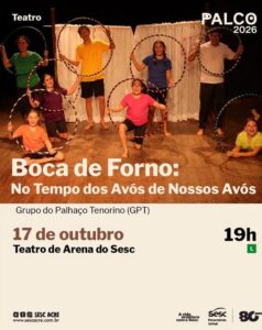 Espetáculo gratuito do Grupo do Palhaço Tenorino chega ao Teatro de Arena do Sesc neste sábado Espetáculo gratuito do Grupo do Palhaço Tenorino chega ao Teatro de Arena do Sesc neste sábado