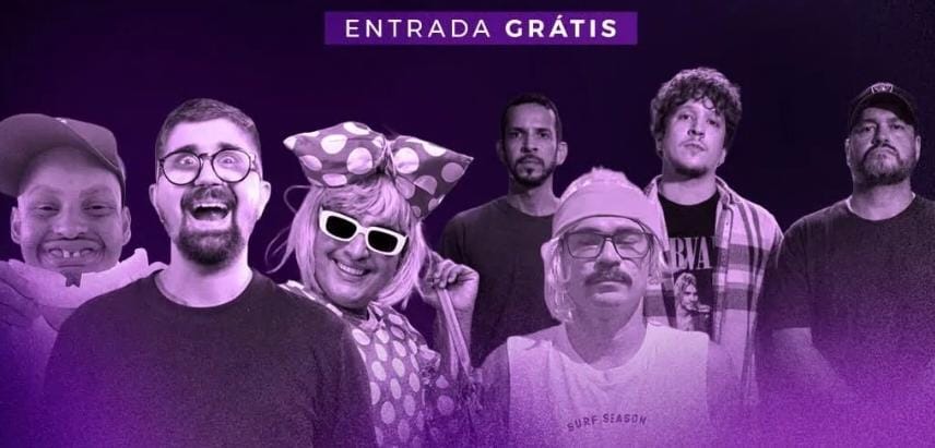 Rock in Risos chega à Casa do Rio nesta sexta com música e humor — entrada grátis!