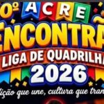 10º Acre Encontrão celebra cultura junina com programação musical neste domingo