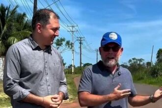Prefeito e presidente da Câmara anunciam obras de melhoria na Estrada da Penal Prefeito e presidente da Câmara anunciam obras de melhoria na Estrada da Penal