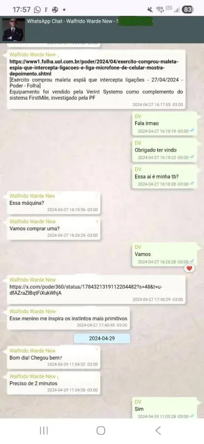 Em mensagens, Vorcaro e advogado combinaram compra de equipamento de espionagem