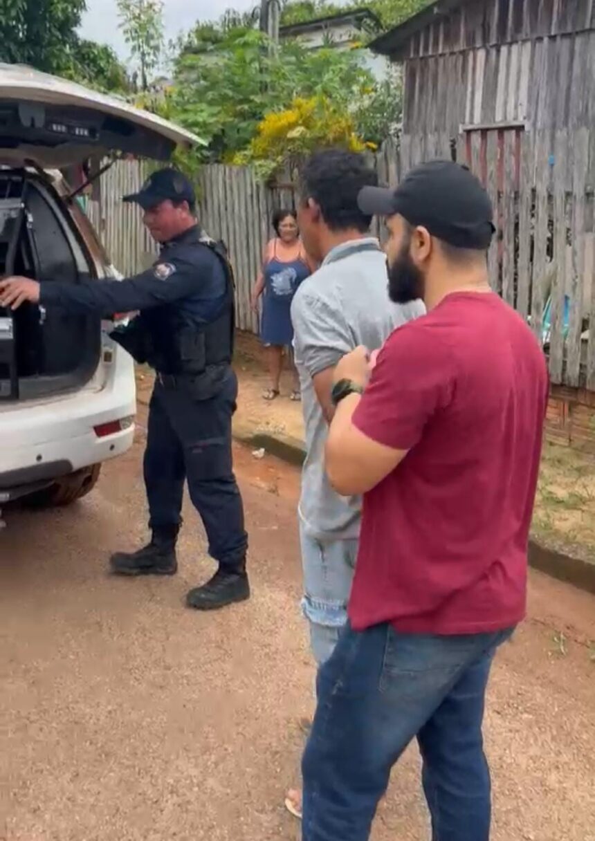 Polícia Civil e Militar capturam foragido condenado a mais de 22 anos de prisão em Plácido de Castro