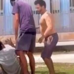 Homem agride o próprio pai em via pública de Tarauacá e é contido por populares Homem agride o próprio pai em via pública de Tarauacá e é contido por populares
