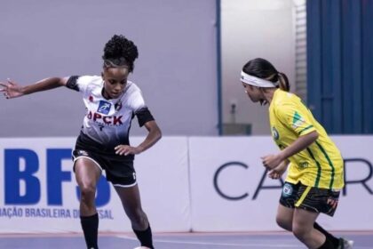 Praminas goleia Epitaciolândia na estreia da Taça Brasil de Futsal Feminino Sub-17 Praminas goleia Epitaciolândia na estreia da Taça Brasil de Futsal Feminino Sub-17