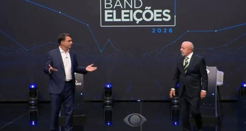 Debate: Flávio cobra explicações sobre Luchsinger e Lula remete caso à PF Debate: Flávio cobra explicações sobre Luchsinger e Lula remete caso à PF