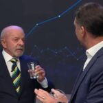 Debate: Flávio cobra postura sobre criminosos e Lula rebate com indulto a Bolsonaro Debate: Flávio cobra postura sobre criminosos e Lula rebate com indulto a Bolsonaro