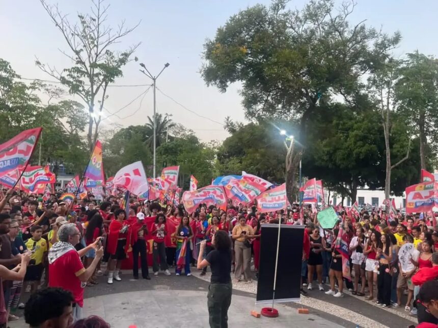 Acre terá atos pró-Lula com bandeiraço, caminhada e programação cultural na reta final